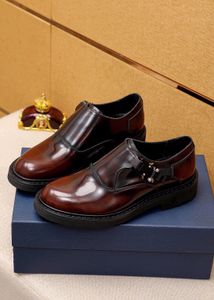 2023 Platforma męska Oxfords Speisure Fashion Flat Buty dżentelmeni marka imprezowa sukienka biznesowa buty oryginalne skórzane poślizg na mokasynach Rozmiar 38-45