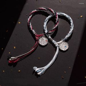 Charm Bracelets Official Grandmaster Of Demonic Cultivation Wei Wuxian Lan Wangji Chinoiserie Couple Lucky Bracelet Hand Rope Gifts