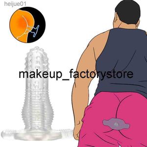 Massage Silicone Hollow Dildo Anal Plug Sex Toys For Women Men Prostate Massager Expanding Dilator Adult Products L230518