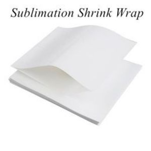 Sublimazione Tumbler Shrink Wraps White Sublimation Blanks Wraps 20oz 30oz Skinny Straight Shrink Wrap Commercio all'ingrosso 100 pezzi / pacco L01