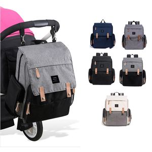 Bolsas de fraldas mamãe mãe mochilas de fraldas de viagem de grande capacidade com trocador conveniente para amamentação do bebê 230601