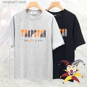 メンズTシャツ22SS Tシャツ色の群れ文字男性女性最高品質のカジュアルサマーTシャツT230602