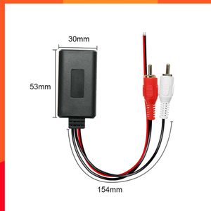New Car Wireless Bluetooth Receiver Module AUX Adapter Car Music Audio Stereo Receiver for Phone Pad Mp3 for 2RCA Interface Vehicles