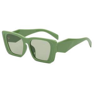 Tasarımcı Retro Vintage Polarize Kare Güneş Gözlüğü Erkekler İçin Lüks Güneş Gözlükleri UV400 Yansıtma Anti-Yansıtma Büyük Tam Çerçeve Yaz Sporları Yeşil Yeşil
