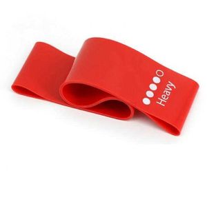 Großhandel Gummi-Übungsschlaufe Stretching-Widerstandsbänder Frauen Yoga Fitness Workout Booty Loops Bands 5 Stück / Set 5-Stufen-Kreisband