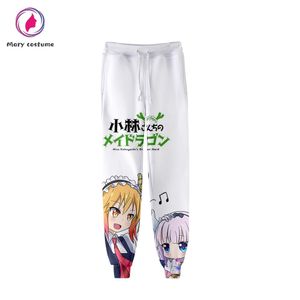 Dres miss Kobayashi's Dragon Maid Pantalon Femme Wysokiej jakości sportowe ciasne spodnie moda popularna trend wygodne spodni