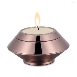 Hänghalsband Trendiga votivt ljushållare Cremation urn ljusstake aska minnessaken för älskare/husdjur hemlig stash kärlek evighetsminne