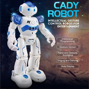 RC Robot R2 R11 RC Robot CADY WILI Smart Toy Intelligent Programing Education Music Dance Robots Auto Follow Gesture Control Toys 230602
