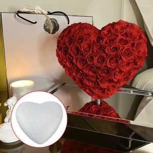 Decorative Flowers Creative Foam For Rose Artificial Bouquet DIY Accessories Heart Type Lover Gifts Wedding Birthday Decoration