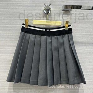 Skirts Designer high-end women's clothing debuted, British Academy girls' jk style slim A-line pleated skirt PC46