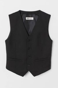 Giubbotti 2023 Gilet da uomo nero slim fit con monopetto Abito maschile personalizzato monopetto Wasitcoat Nuovo arrivo Cappotto da sposa Gromsmen