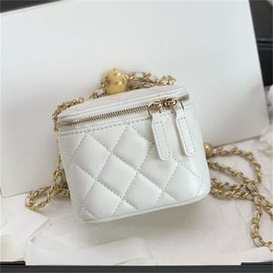 Designer Mini Cosmetics Bags Luxury Women Cross Body Bag Crossbody Make Up Makeup Bags High Quality Leather Classic Fashion Tote