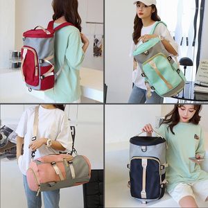 Outdoor-Taschen, Fitnessstudio-Rucksack für Damen, Fitness, Sport, Yoga, Schwimmen, Reisegepäck, Handtasche, Tragetasche, Schuhtasche, Schultertasche, Wochenend-Outdoor-Tasche