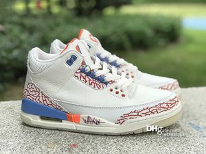 Mr. Triple Double PE 3S OG 3 Basketball Shoes 2023 New Releasing Sneakers White Red Blue 디자이너 야외 달리기 트레이너 스포츠 신발 상자와 함께