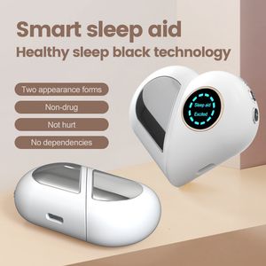 Snoring Cessation CES Sleep Aid Device Insomnia Anxiety Depression Relief EMS Smart Sleep Aid Healthy Sleep Black Technology Improve Sleep Hypnosi 230602