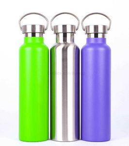 Gorący 18 uncji prosta kolba ze stali nierdzewnej podwójna próżniowa kubek Hot Outdoor Sports Sport Caltle Thermos Puchar