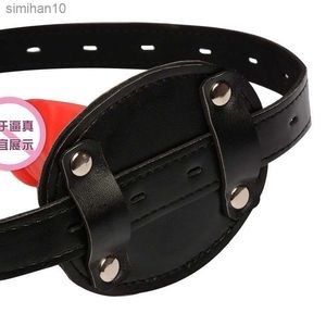 Giocattoli sportivi Lockable Dildo Gag Penis Bocca Gag con Lock Bondage Restraint Strap On BDSM Giocattolo adulto del sesso per donne Uomini Coppie Sex L230518