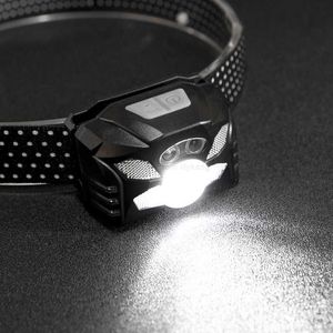 mini led headlamp Strong Lighting usb Rechargeable Sensing head lamp XPG Night Fishing hunting Waved Induction Waterproof Portable Lanterns Alkingline