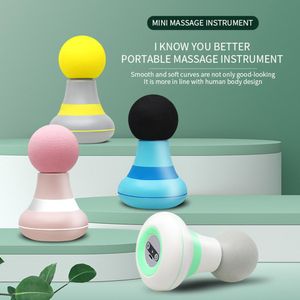 Avslappning Massage Gun Handheld Mini Percussion Device Professional Deep Tissue Massage Gun Lightweight Tyst för resor Hem dagligen Relax