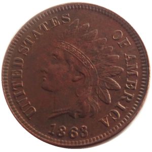 1863 Indian head Cent Copper Coin Copy
