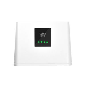 Routrar låst upp 300 Mbps wifi routrar 4G LTE CPE Mobile Router med LAN Port Support Sim Card Portable Wireless Router WiFi 4G Router