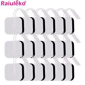 ÜRÜNLER 50/100 PCS TENS PADS EMS ELEKTRODE YAMA SINIR SINAK STARYOLATÖR Silikon Jel Tens Elektrotları Dijital Akupunktur Fizyoterapisi