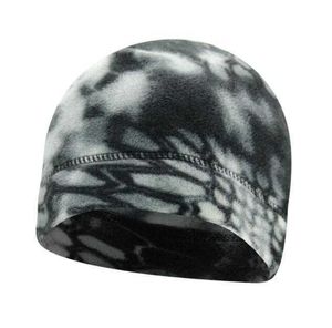 chapéus quentes de camuflagem de inverno camuflagem tática de lã grossa bonés macios máscaras à prova de vento esportes ao ar livre ciclismo gorro chapéu equipamento de proteção para ciclismo