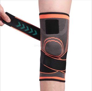 Поддержка колена Профессиональные защитные спортивные коленные колодки дышащие повязки колена для баскетбольного теннисного велосипедного велосипедного рукава.