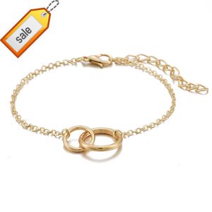 6 Stück/Set reines, echtes, solides Gelb-Rosé-Weißgold, günstiges Seil, Schlangenkette, Armbänder für Damen und Mädchen, Schönheit, Blattgeometrie