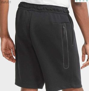 Shorts Masculinos Designer New Season Shorts Masculinos de Lã Tecnológico de Alta Qualidade Calças de Moletom Refletivas com Zíper tamanho grande S-XXL L230520