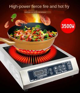 POTS Commercial Electric Induction Cooker 3500W Planar Highpower rostfritt stål Soppa Canteen Hotel Spise Hot Pot Tool Cooktop