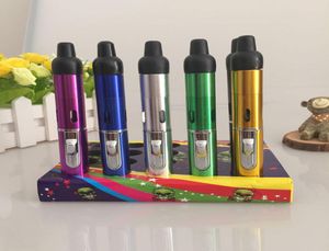click n vape lighter Mini Herbal Vaporizer pen smoking pipe Hookah with builtin Wind Proof Torch Lighter4584778