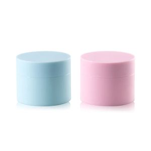 15g 20g 30g 50g bottiglia in PP vasetti di crema cosmetica con coperchio contenitore per lozione vuoto nero blu rosa bianco bottiglie di imballaggio moda