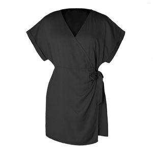Herrbyxor solid färg jumpsuit rak enkel och utsökt design sexig jean rompers för kvinnor