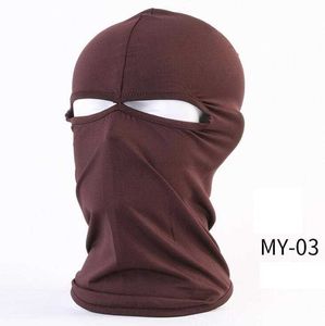 Cykelcykelmasker Motorcykel Barakra Hatt utomhus Sport Ski Mask CS Windproof Dust Head Set Camouflage Tactical Masks