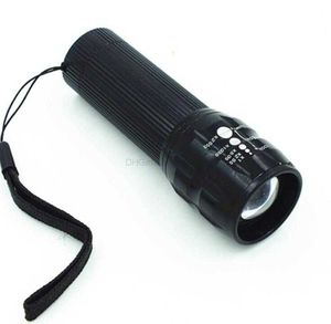Portable led aluminium flashlights High Power 5000 Lumens XML flashlight torches adjustable waterproof Focus Zoom 18650 battery lamp lights Alkingline