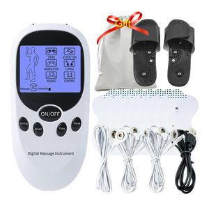 Relaxation Dual Channel Tens Fisioterapia Profesional Physiotherapy EMS Muscle Stimulation Body Massage Machine Back Pain Massager Electric