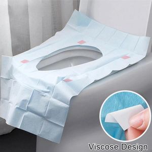 Toilet Seat Covers 10PC Travel Disposable Paper Cover Protector Camping Bathroom Accessory Mat Pad Cushion Biodegradable