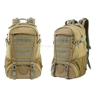 30L 3D Mochila tática para esportes ao ar livre Camo escalada montanhismo Mochila à prova d'água Camping Caminhadas Trekking Daypack Grande bolsa de ombro de viagem Alkingline