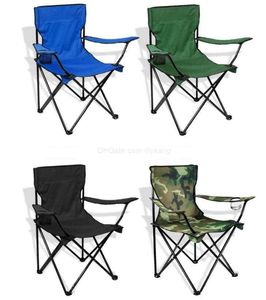 luxury Camping Folding canvas Chair Lightweight Folding Camp Hiking outdoor Tool Stool Garden Stainless Steel foldable Lounge Reclining Lawn Chairs Alkingline