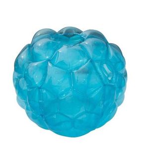 Palle gonfiabili da 60 cm per paraurti in PVC Palle a bolle d'aria in PVC Sport all'aria aperta Gioco per bambini Bubble Buffer Balls Attività all'aperto rotolamento palla zorb