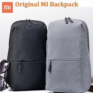 Torby NOWOŚĆ ORYGINALNYCH PAKOWANIE XIAOMI MĘŻCZYZN KOBIETY Crossbody Mały rozmiar pakietu klatki piersiowej Messenger Bag Plecak do aparatu telefony DVD