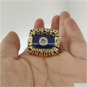 Cluster Rings Wholesale 1976 Championship Ring Fashion Gifts From Fans and Friends Leather Bag Parts Accessories Drop Delivery Jewell Dhljs