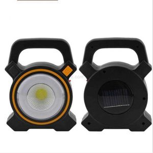 Bärbar kolvbearbetning Ljus Emergency Light Hand Lamp USB laddning av ficklampa Torches Outdoor Camping Searchlight Maintenance Worklight