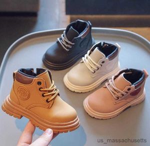 Sneakers Fashion Kids Boots Girls Style Child Casual Shoes Girls Combat Boots Waterproof Boys High Boots Old