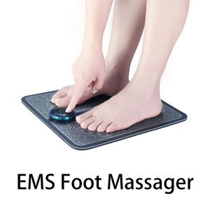 Fotbehandling Övriga hälsovackartiklar Fysioterapi fotmassager kudde muskel fot massager elektrisk ems relaxation fysioterapi massage 230602