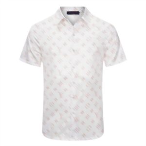 Camiseta de grife masculina camisa de botão com estampa de letras camisa de boliche flor havaiana camisa casual masculina slim fit manga curta vestido t-shirt havaiana