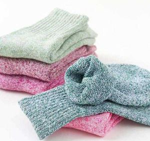 Ladies Socks Thick Women men Autumn Winter Home Warm Floor sock girls Mid-calf Length Socks wool cashmere sock Xmas Gifts