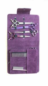 Ferramentas 21x25cm colocar 10pcs couro ferramentas de cabeleireiro sacos de cabelo de estimação tesoura caso pacote de cintura bolsa titular ferramentas de estilo de cabelo acessórios