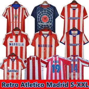 サッカージャージ94 95 96 97レトロジャージ03 04 05 10 11 13 14 15アトレティコヴィンテージF.Torres SimeOne Koke Madrids Shirds 1994 1995 1996 1997 2004 2005 2013 2014